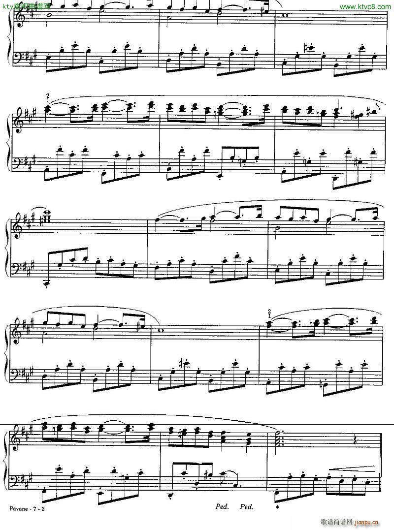 Faure 050 Pavane arr piano solo R Schultz(����V)3