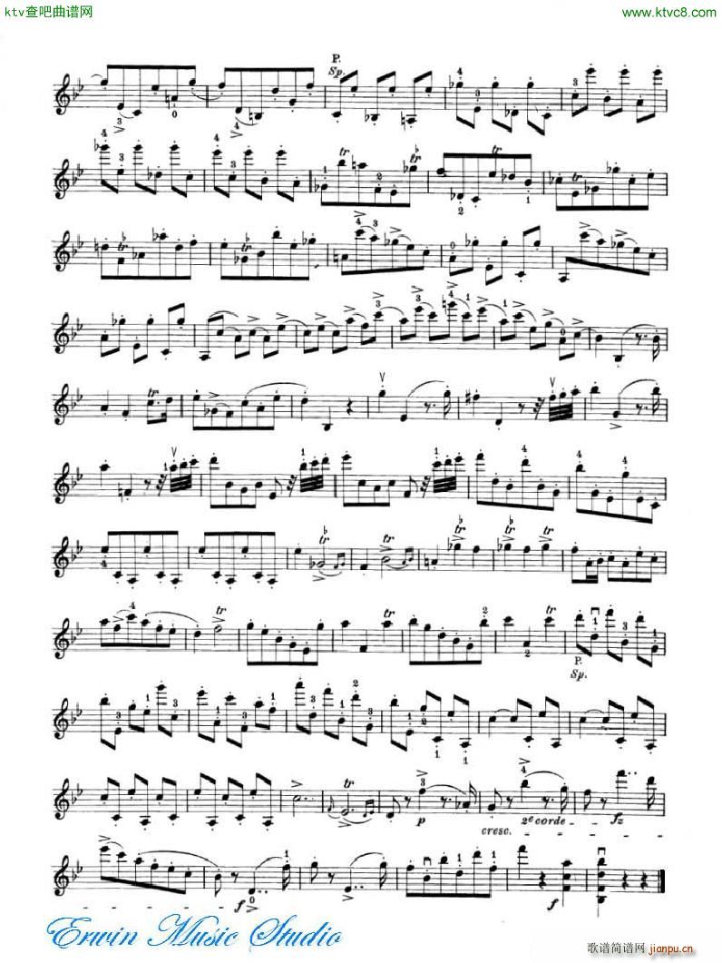 �_�� 24�׾�����Pierre Rode 24 Studi Per violino 17 24(ʮ�ּ�����)10