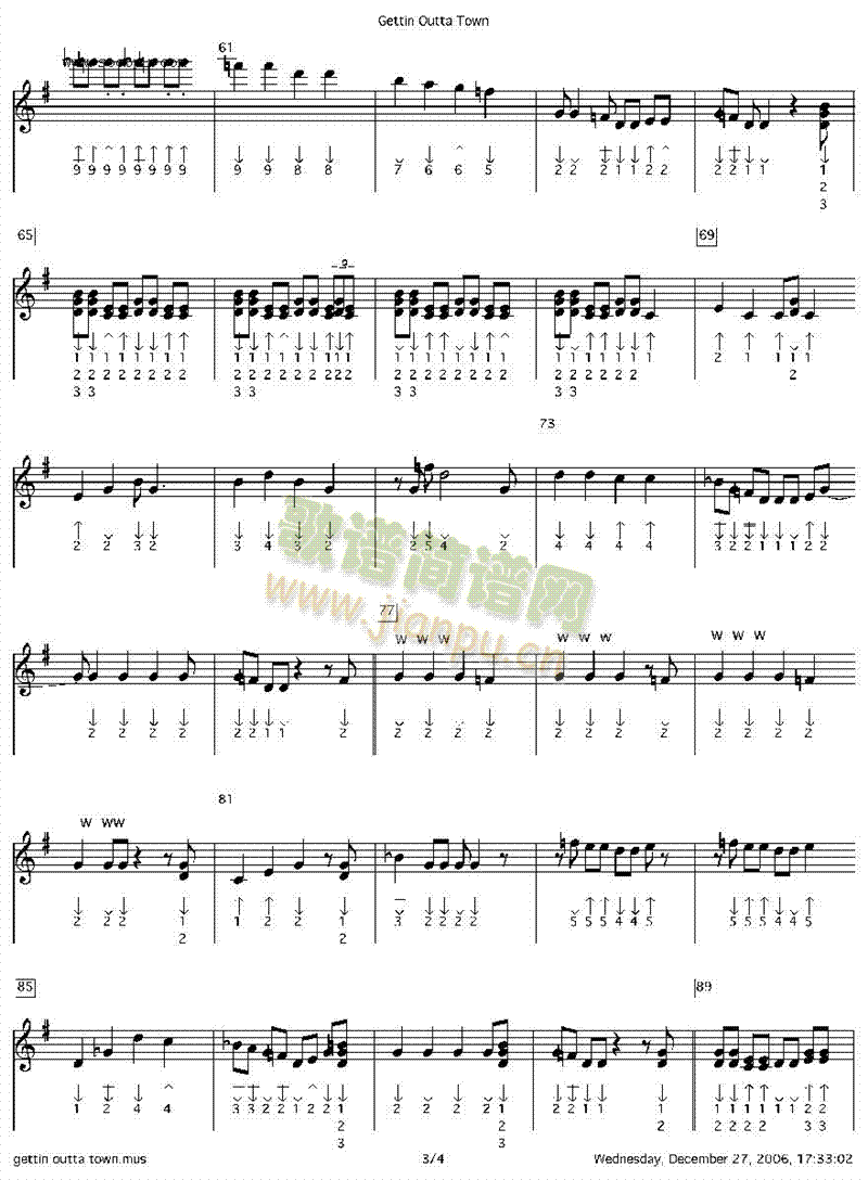 gettinoutatown�����V(������(l�� )�V)3