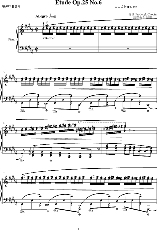 Ф�����Op.25No.6-Ф��(����V)1