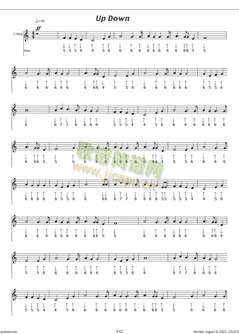 updown�����V(������(l�� )�V)1