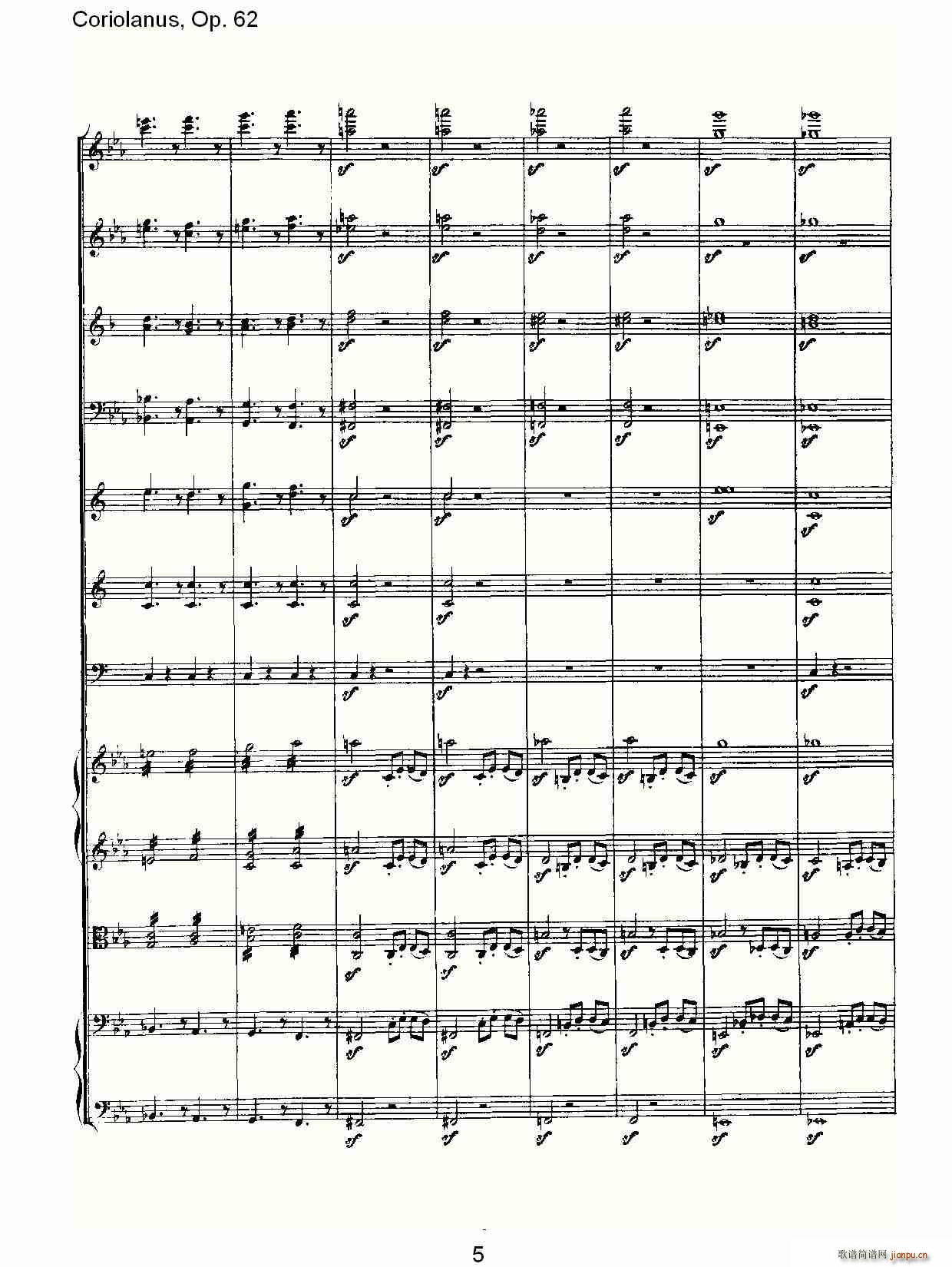 Coriolanus, Op.62(ʮ�ּ�����)5