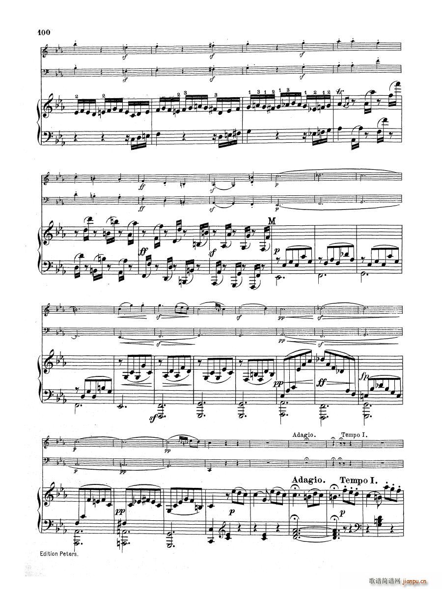 Beethoven op 1 no 3 Piano Trio(����V)12