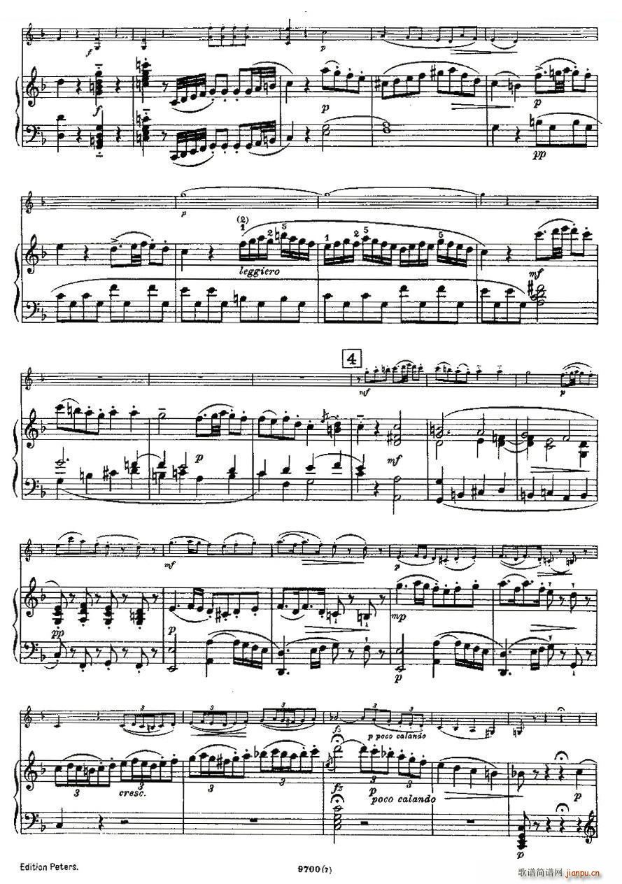 Mozart Violin Sonata No 7 KV 376 ����С�������Q��(С�����V)12