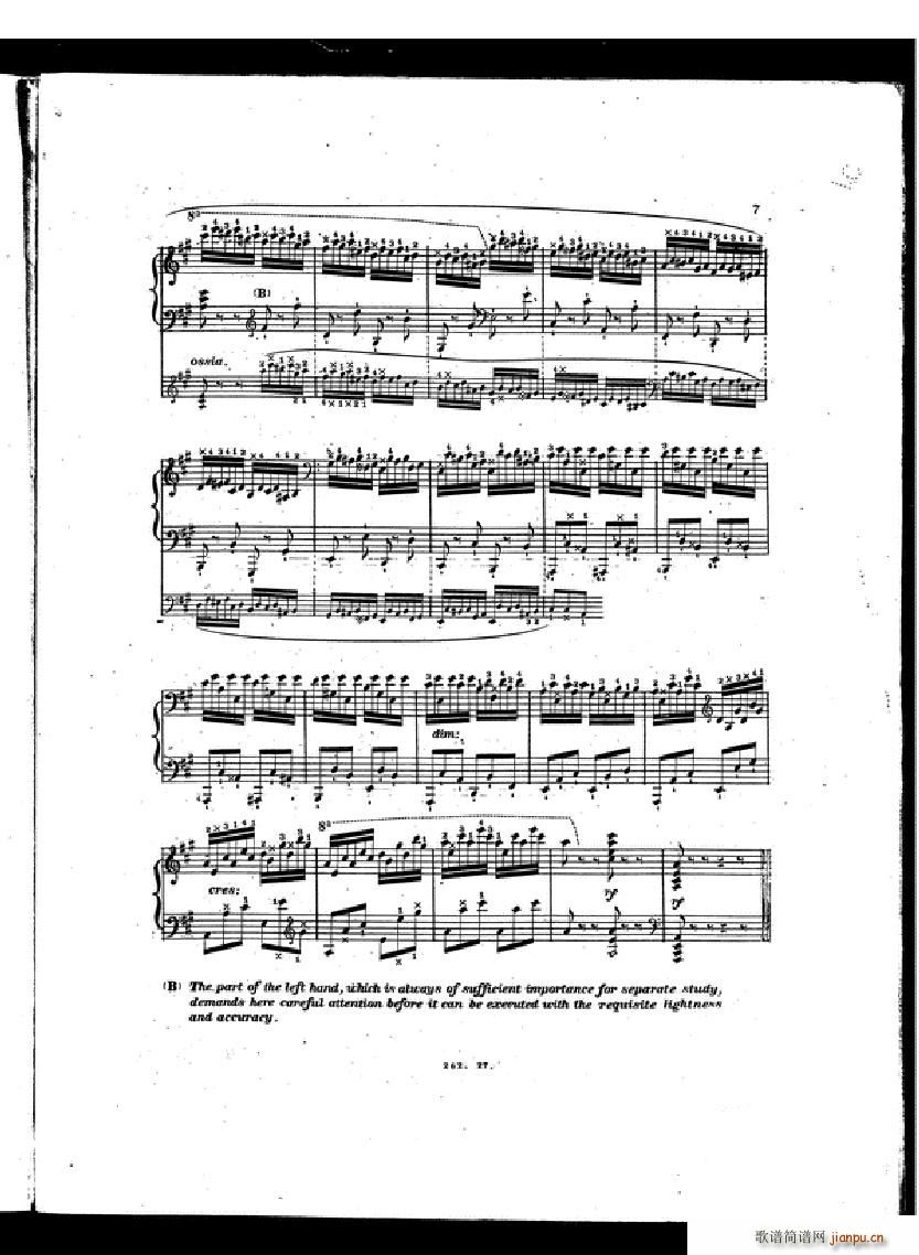 Czerny Etudes de la velocite book II(����V)5