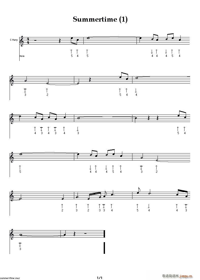 Summertime ����˹(ʮ�ּ�����)1