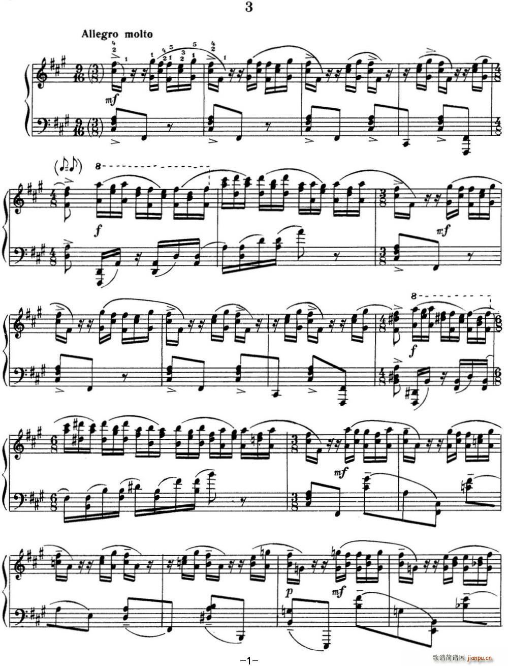 ���լ����Z�� ����(hu��)������11��12 Etudes tableaux Op 39 No 3(����V)1