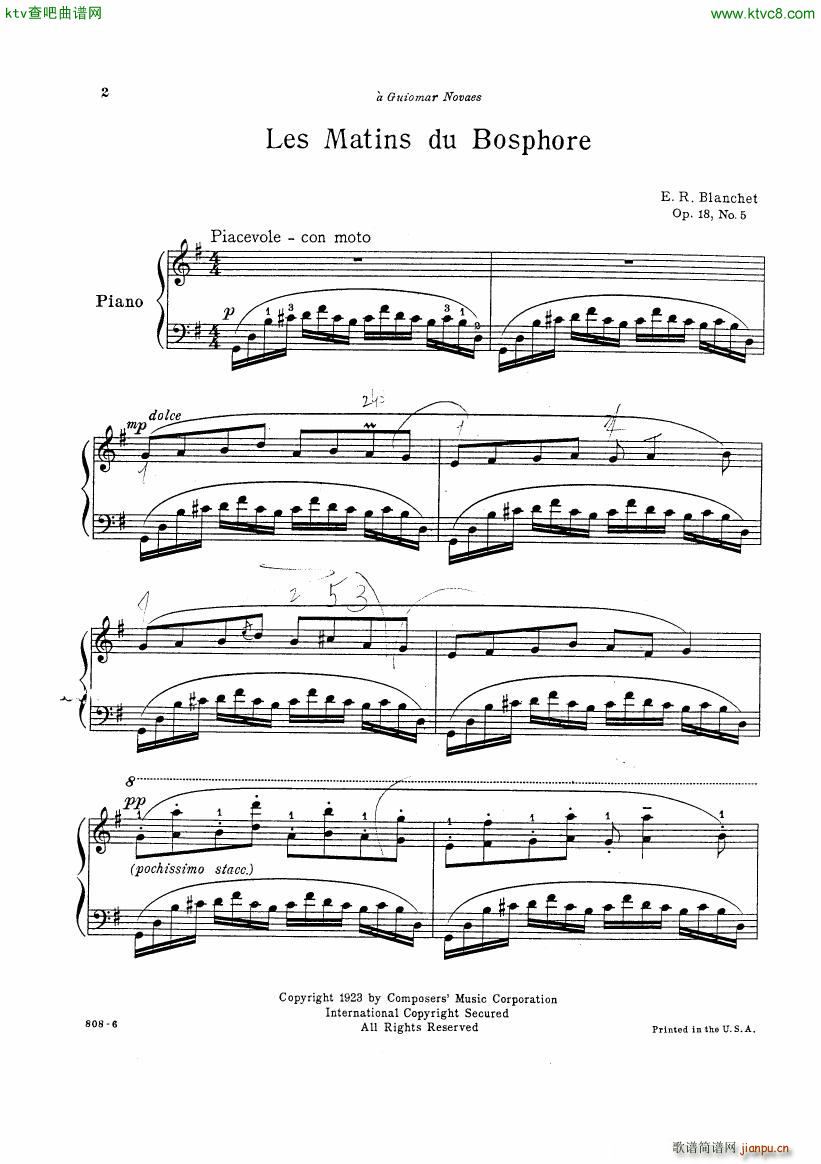 Blanchet Op 18 Turquie(����V)25