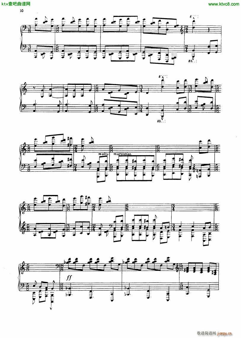 Ginastera Suite de Danzas Criollas(����V)10