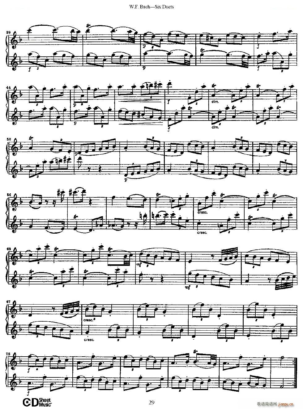 Six Duets ֮�� ���׶����ྚ���� �~��(���V)7