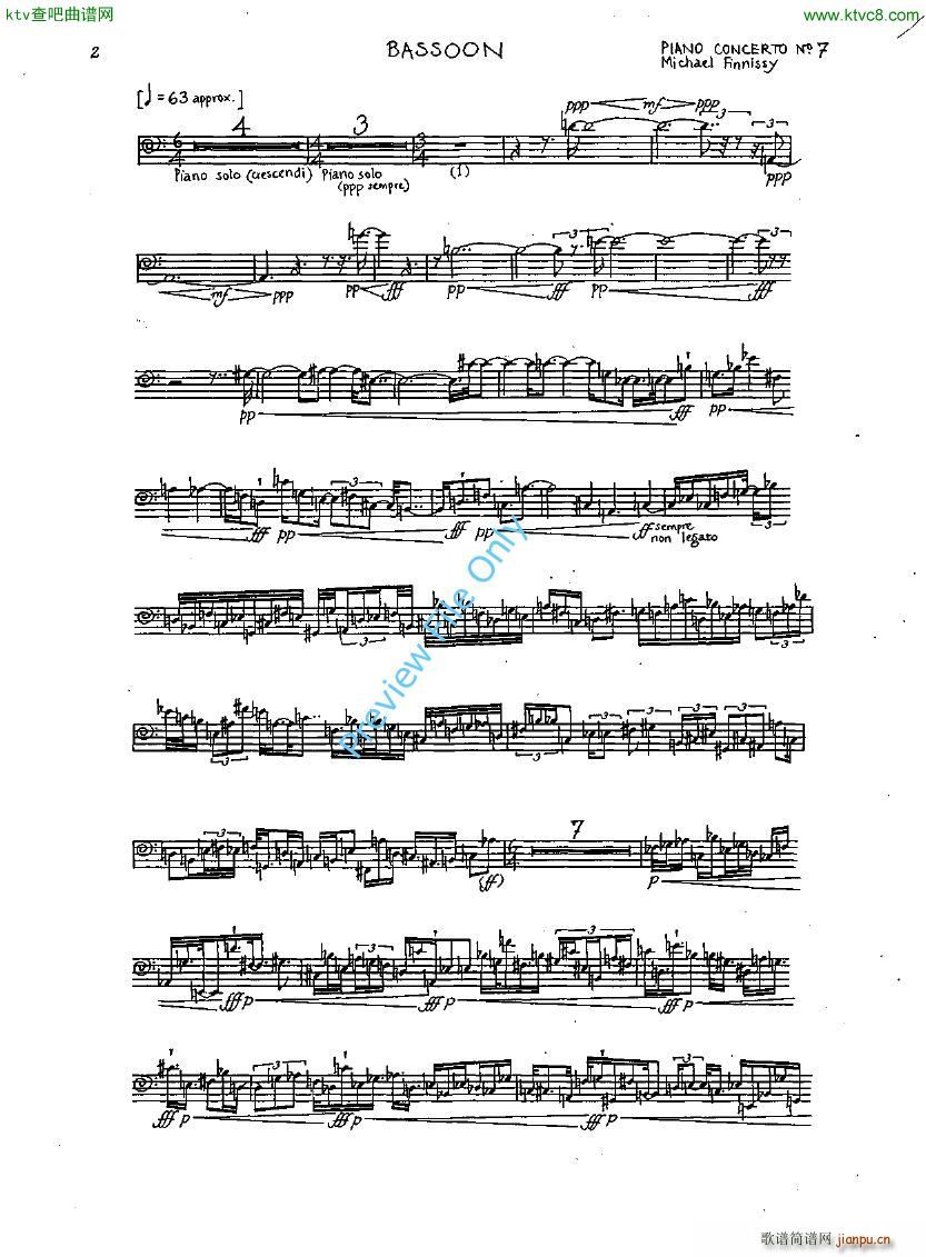 Finnissy Piano Concerto No 7(����V)26