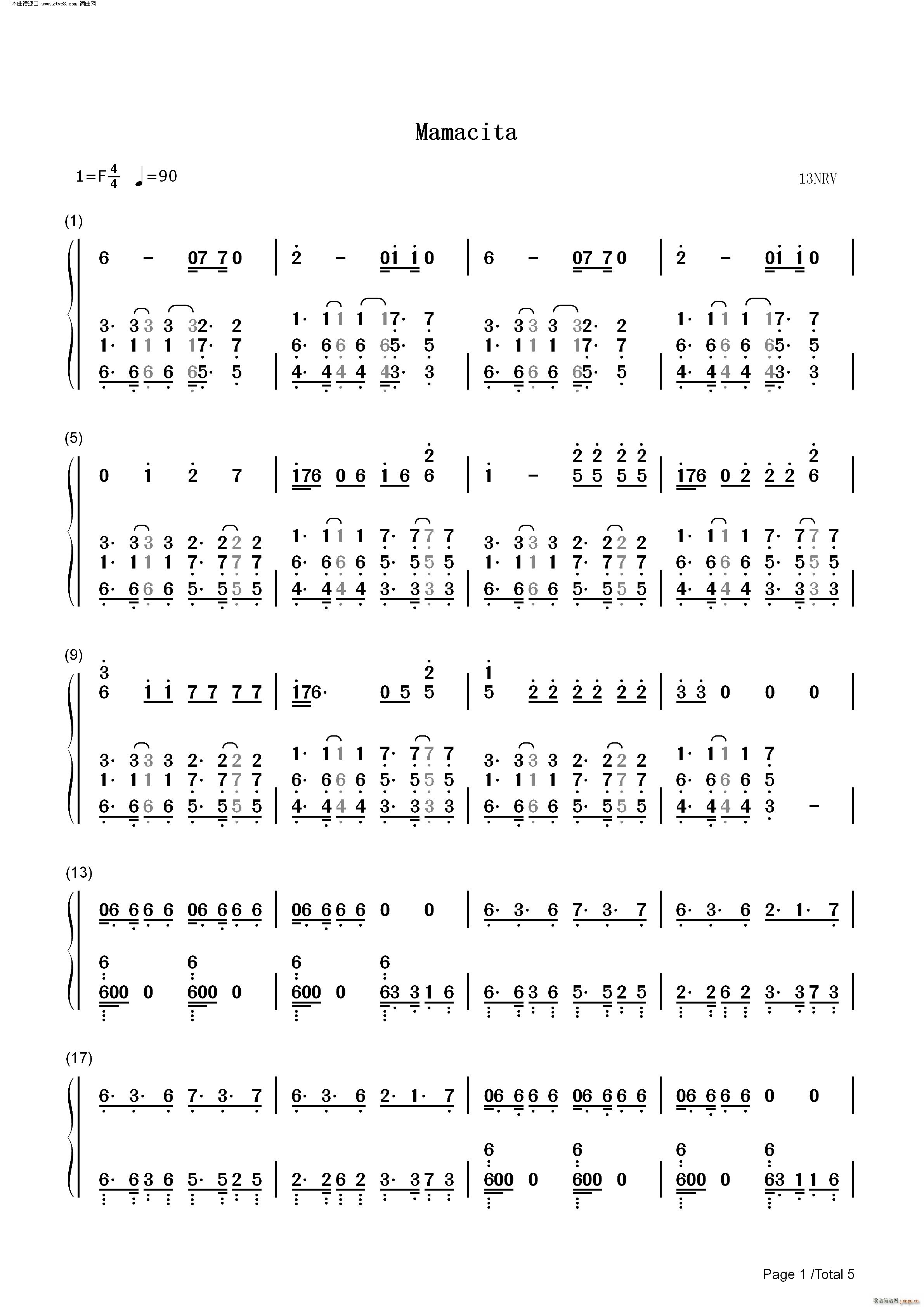 Mamacita ���۶�����ϴ�X������(����V)9