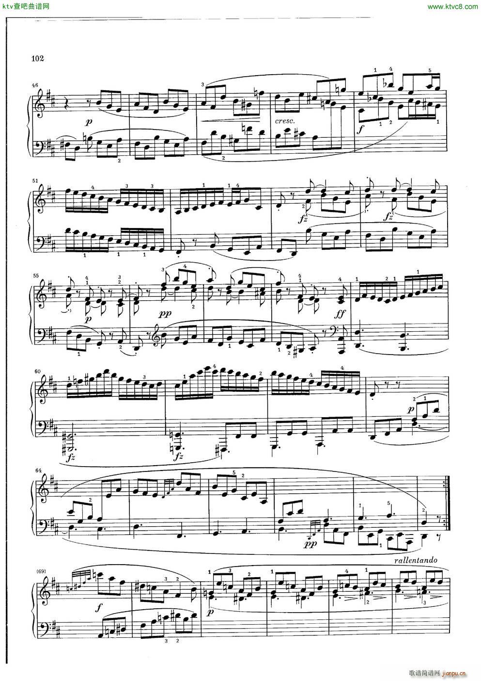 Clementi Sonata Op 42 No 2(����V)12