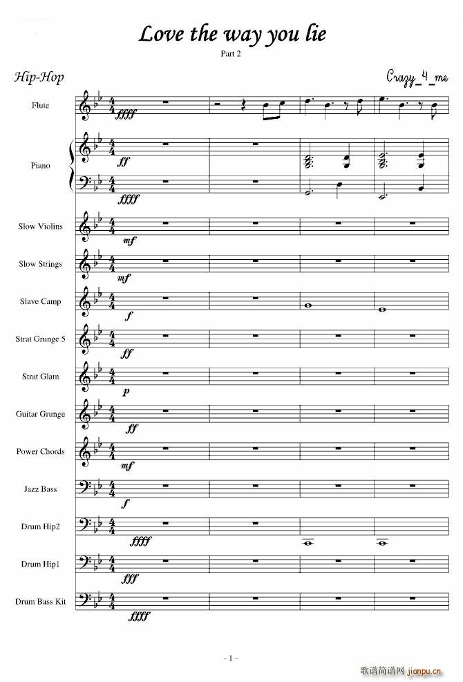 Love The Way You Lie Part2(����V)1