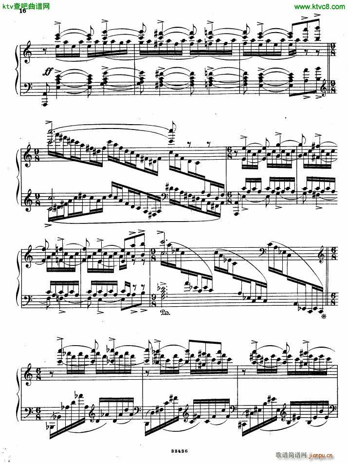 Gliere 25 Preludes op30 Book4(����V)15