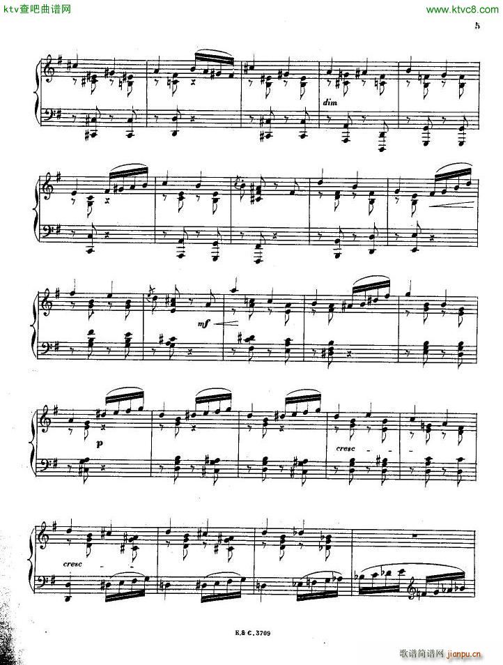 Chaminade op 92 2e arabesque(����V)5