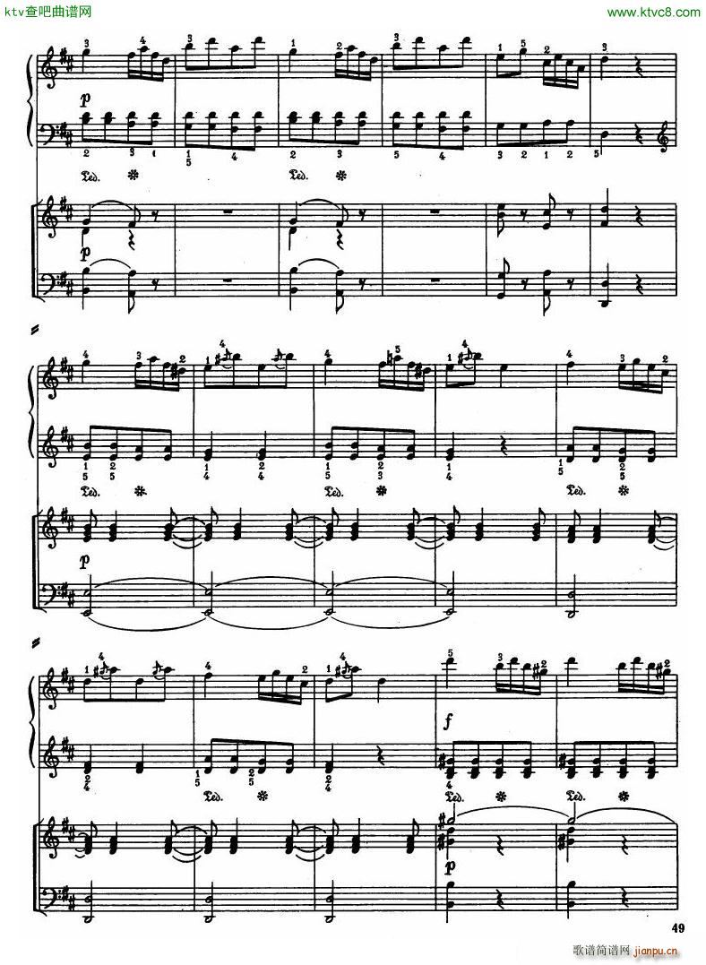 Haydn Piano Concerto in D Major 2pf(����V)47