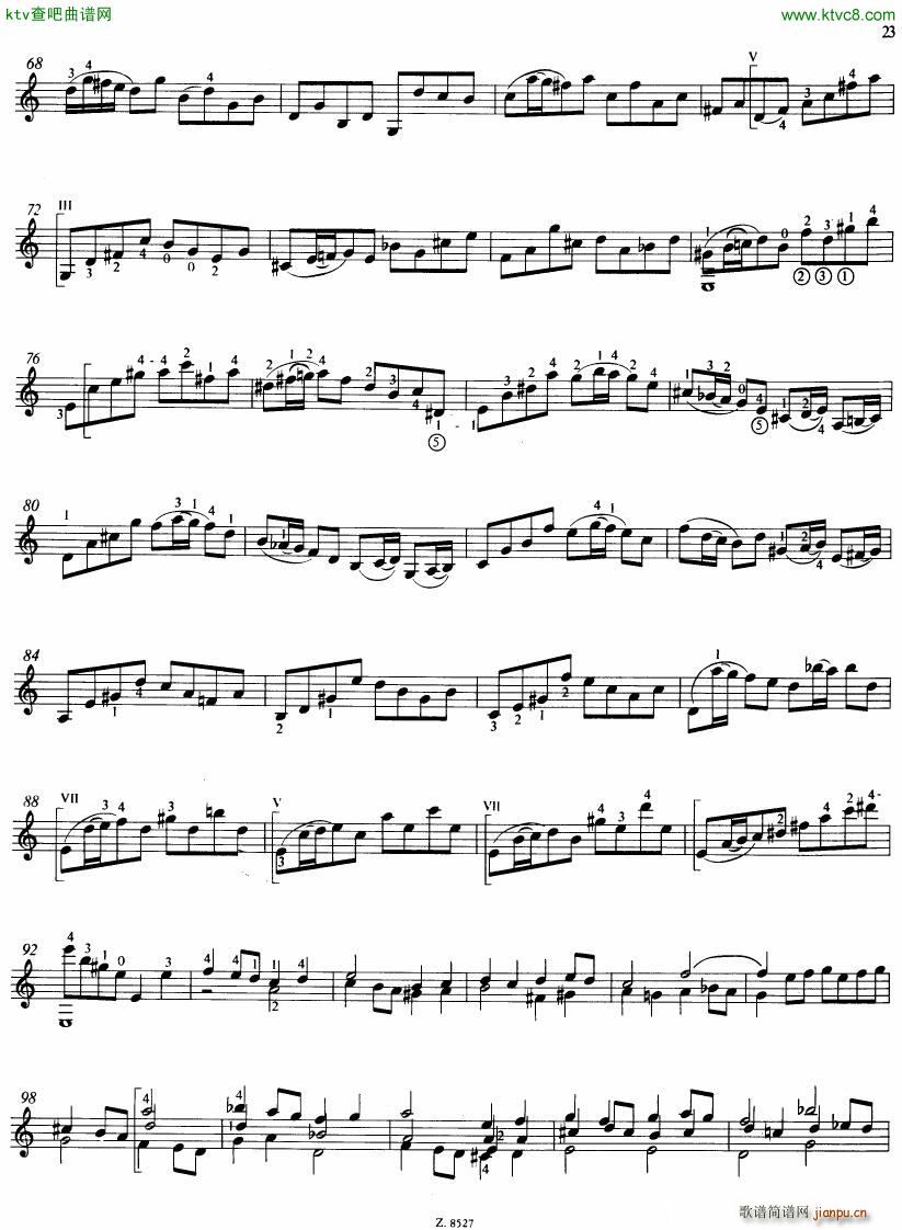Bach JS BWV 1005 Sonata for Solo Violin in C(����V)31