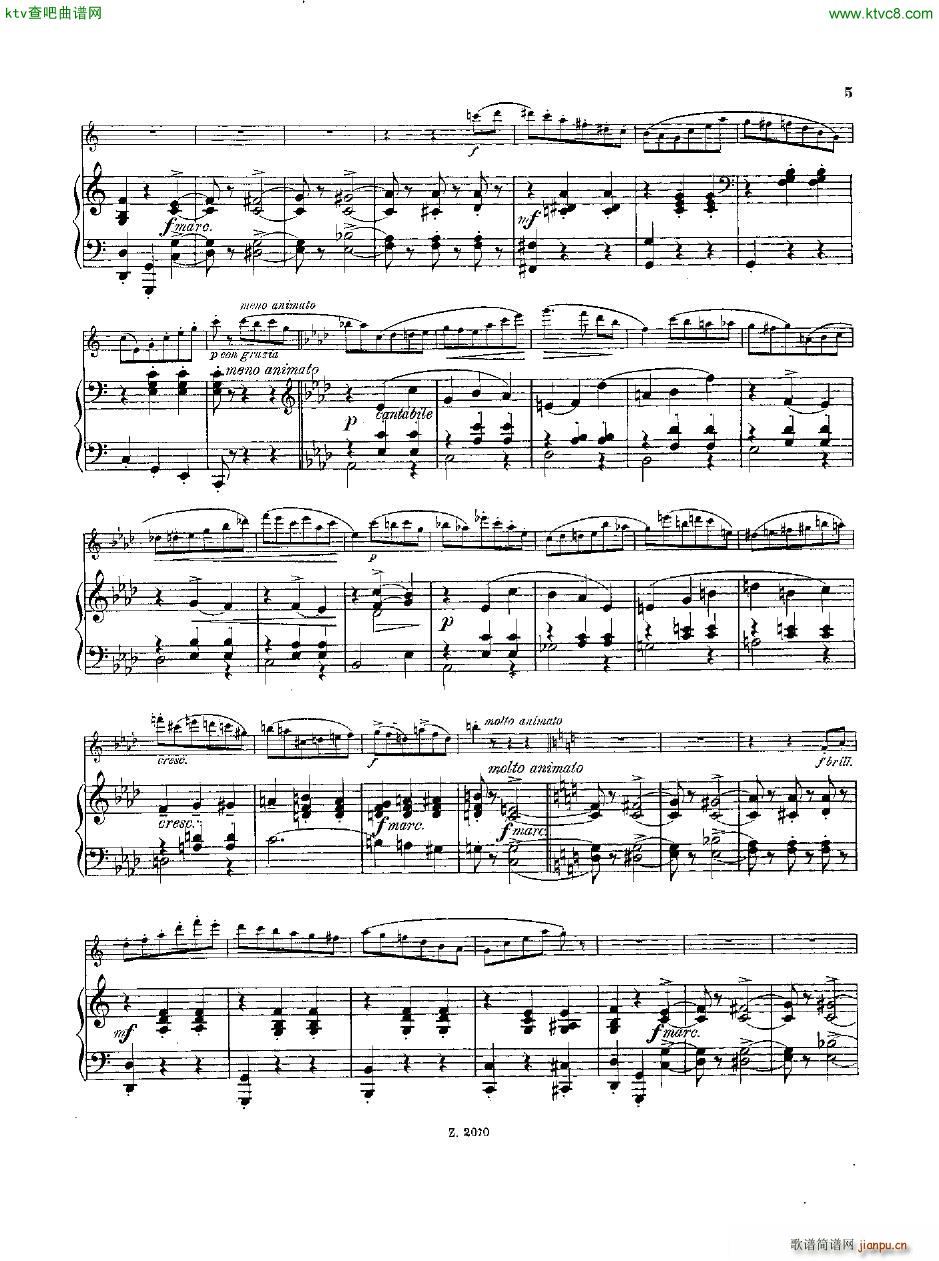 Andersen op 55 Acht Vortragsst��cke fl pno(����V)9