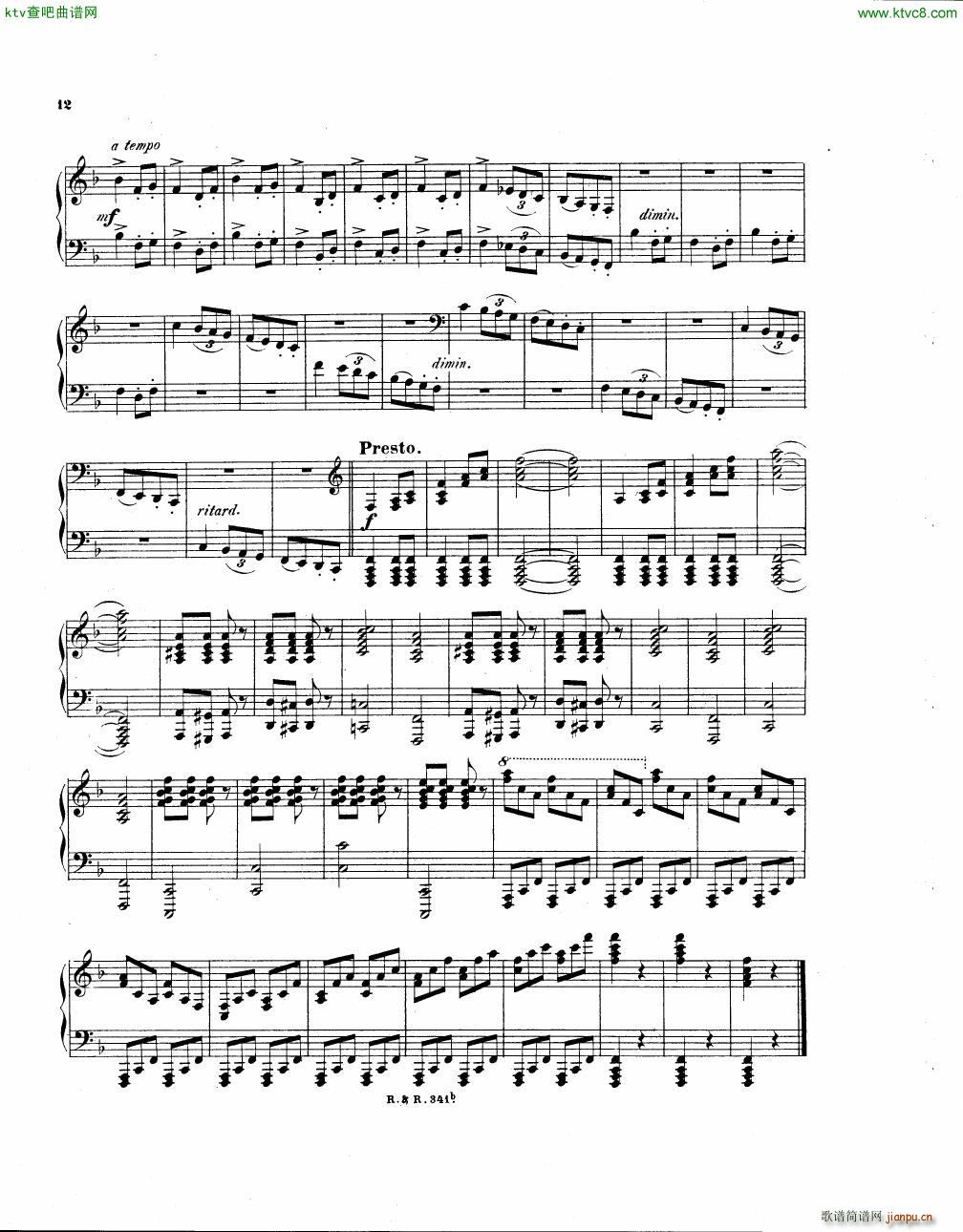 Brull Sonata 2 pianos Op 21(����V)34