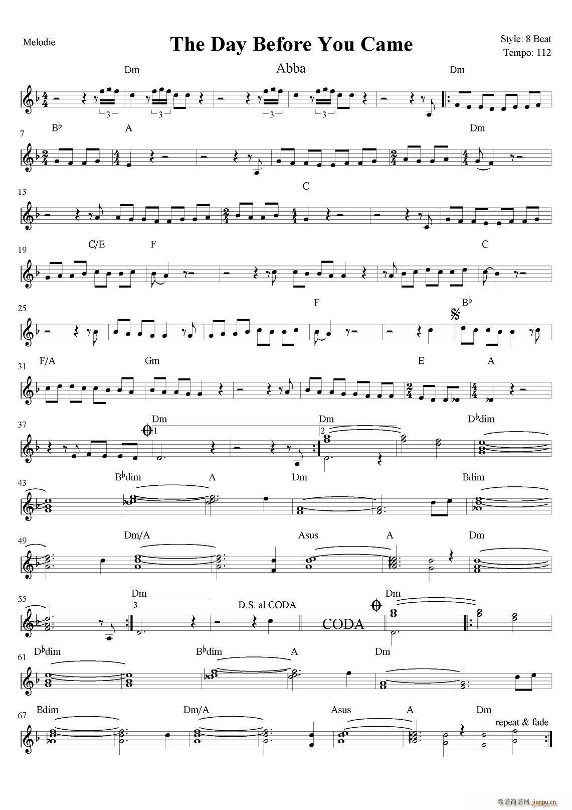 The Day Before You Came(������V)1