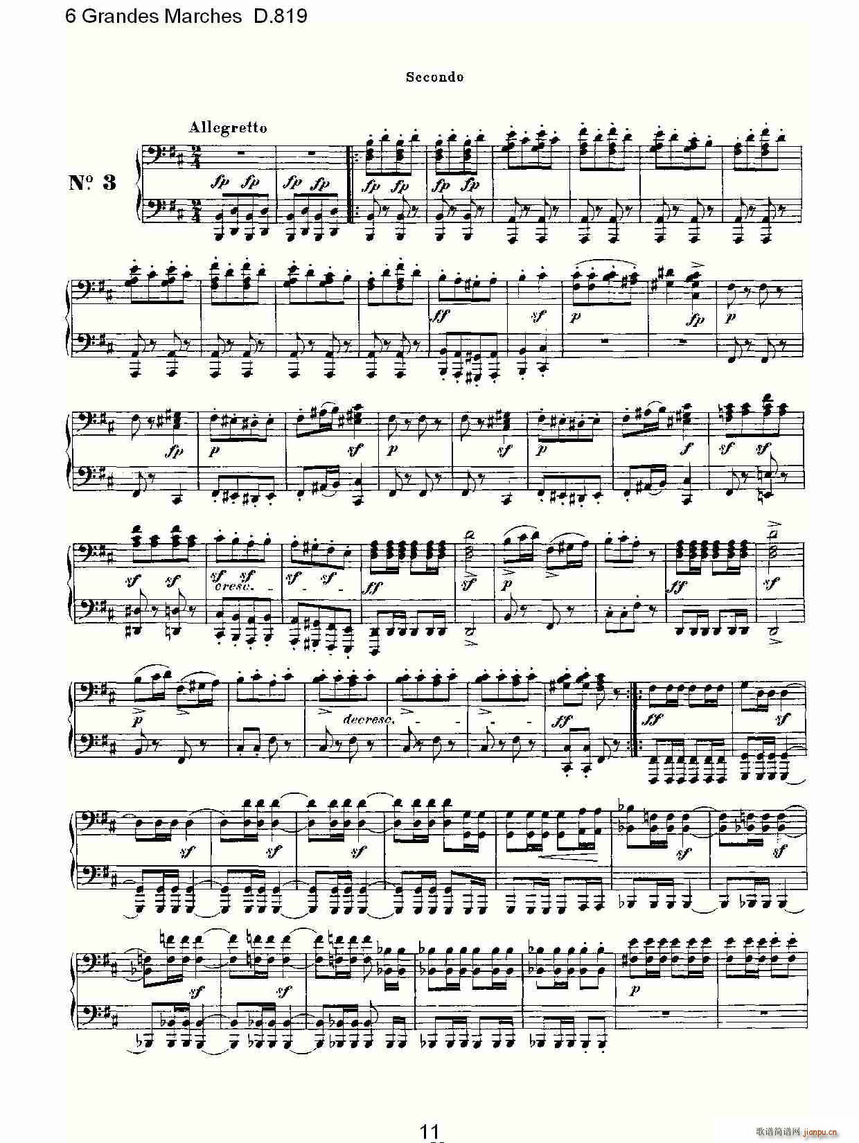 6 Grandes Marches D.819(ʮ�ּ�����)11