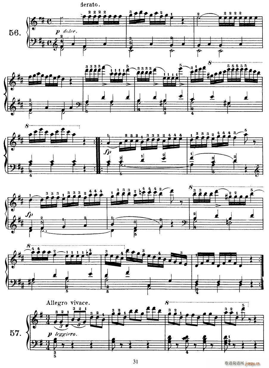 Czerny 100 Progressive Studies Op 139 47 57(����V)7