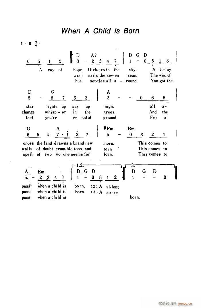 When A Child Is Born(ʮ�ּ�����)1