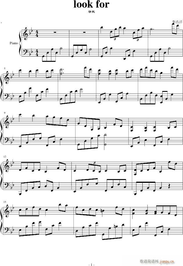 look for(����V)1