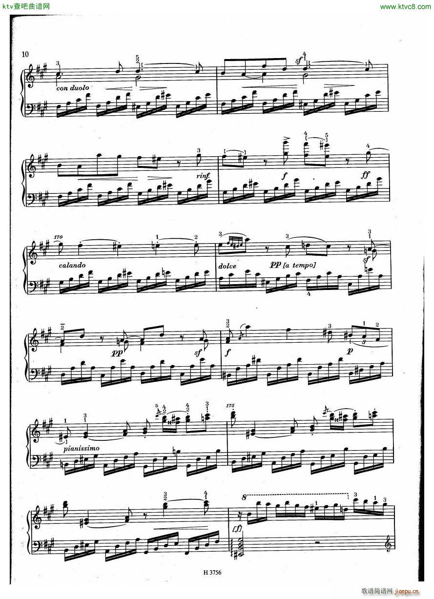 Dussek 61 Sonata Elegie Harmonique(����V)10