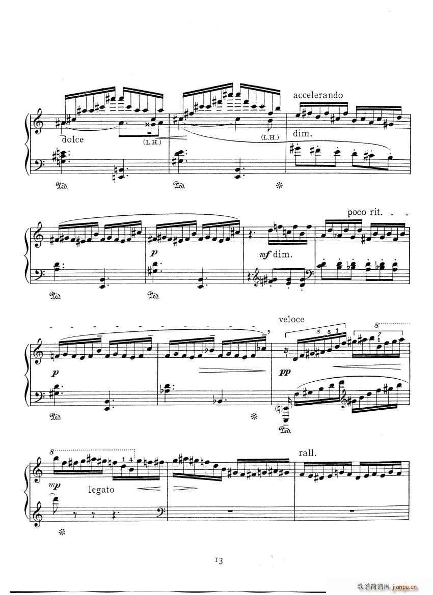 Bowen Op 87 Ballade No 2(����V)12