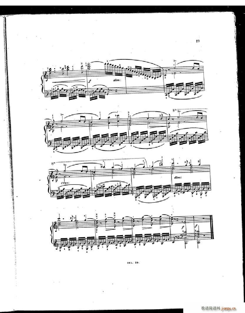 Czerny Etudes de la Velocite(����V)16