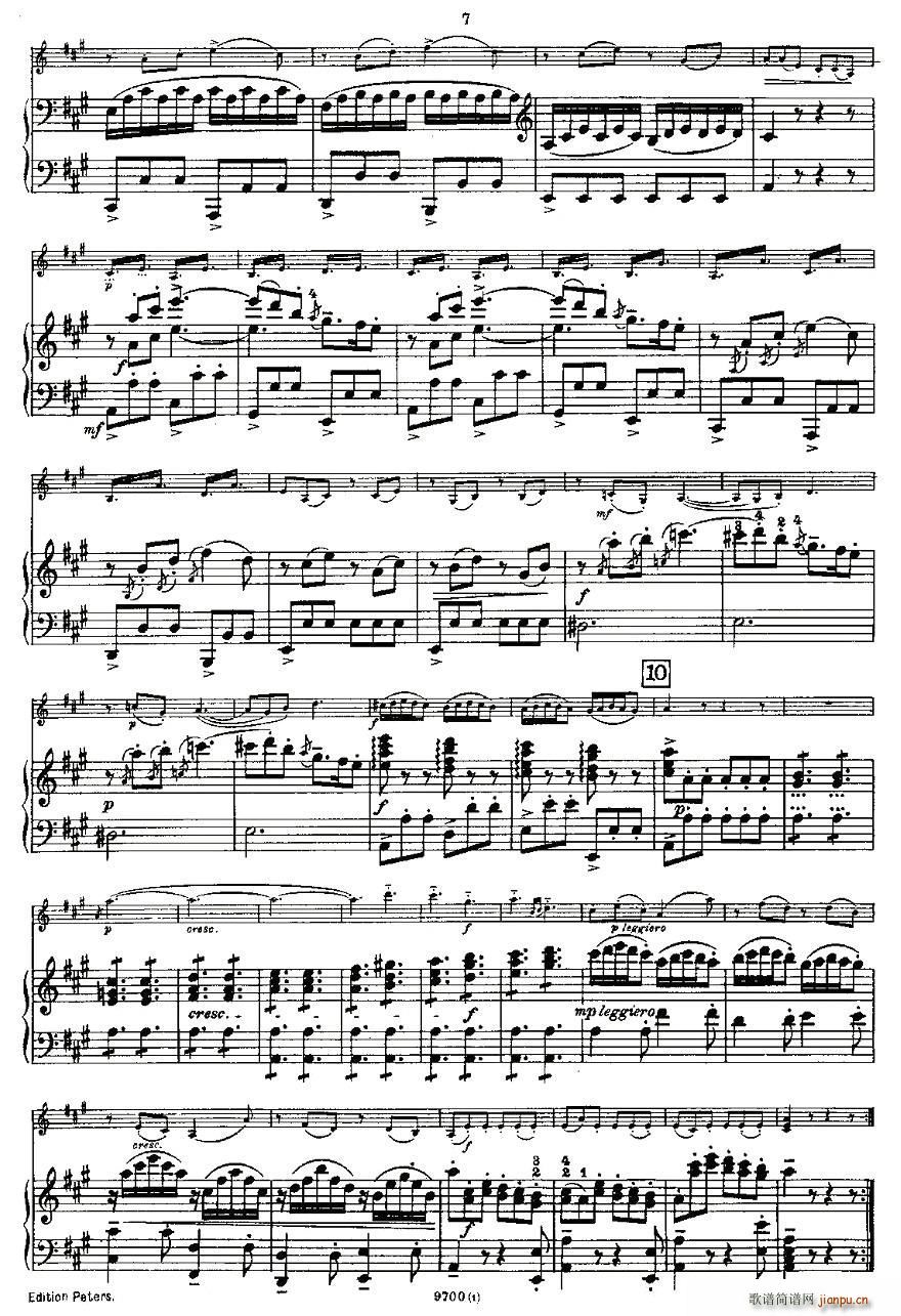 Mozart Violin Sonata No 1 KV 305 ��һС�������Q��(С�����V)7