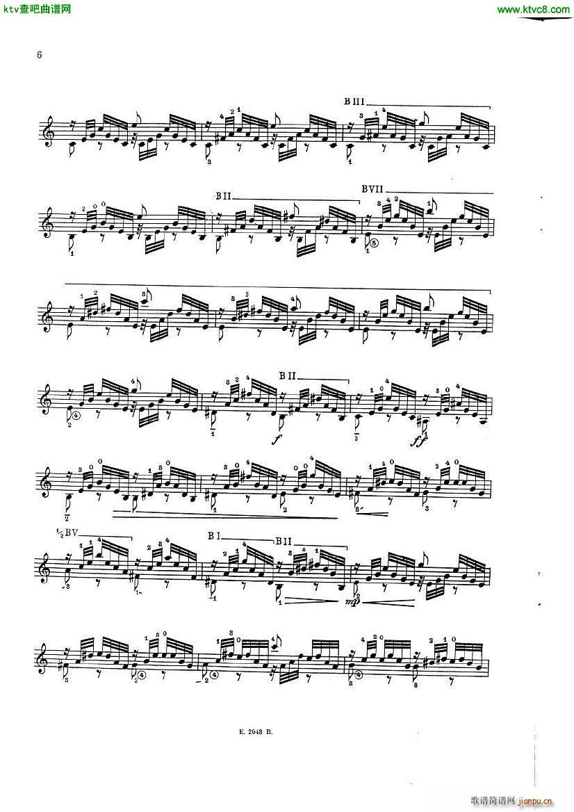 Mauro Giuliani 6 Preludi op 83(����V)5