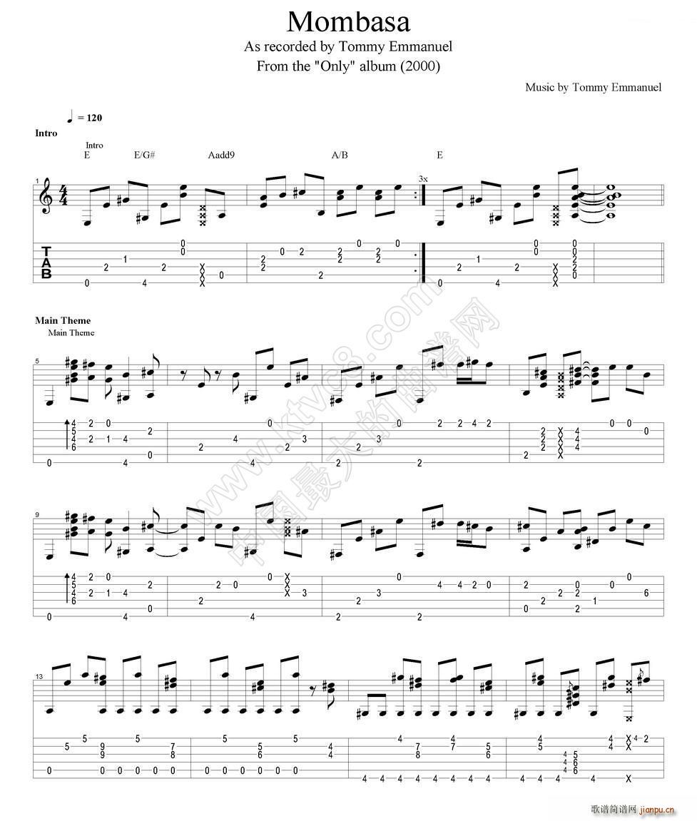 tommy emmanuel mombasa version 2 ָ������(�����V)1