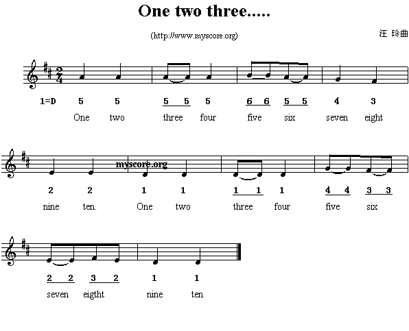 Ӣ�ă��裺Onetwothree....(����)1