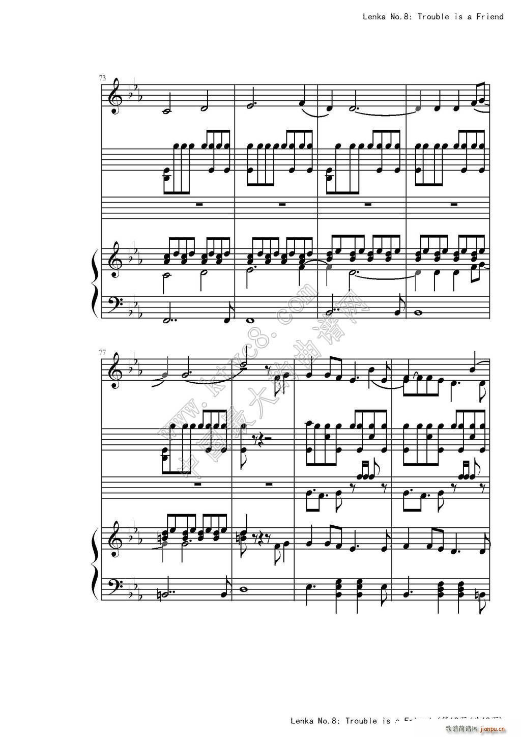 Trouble is a friend �����V(����V)12