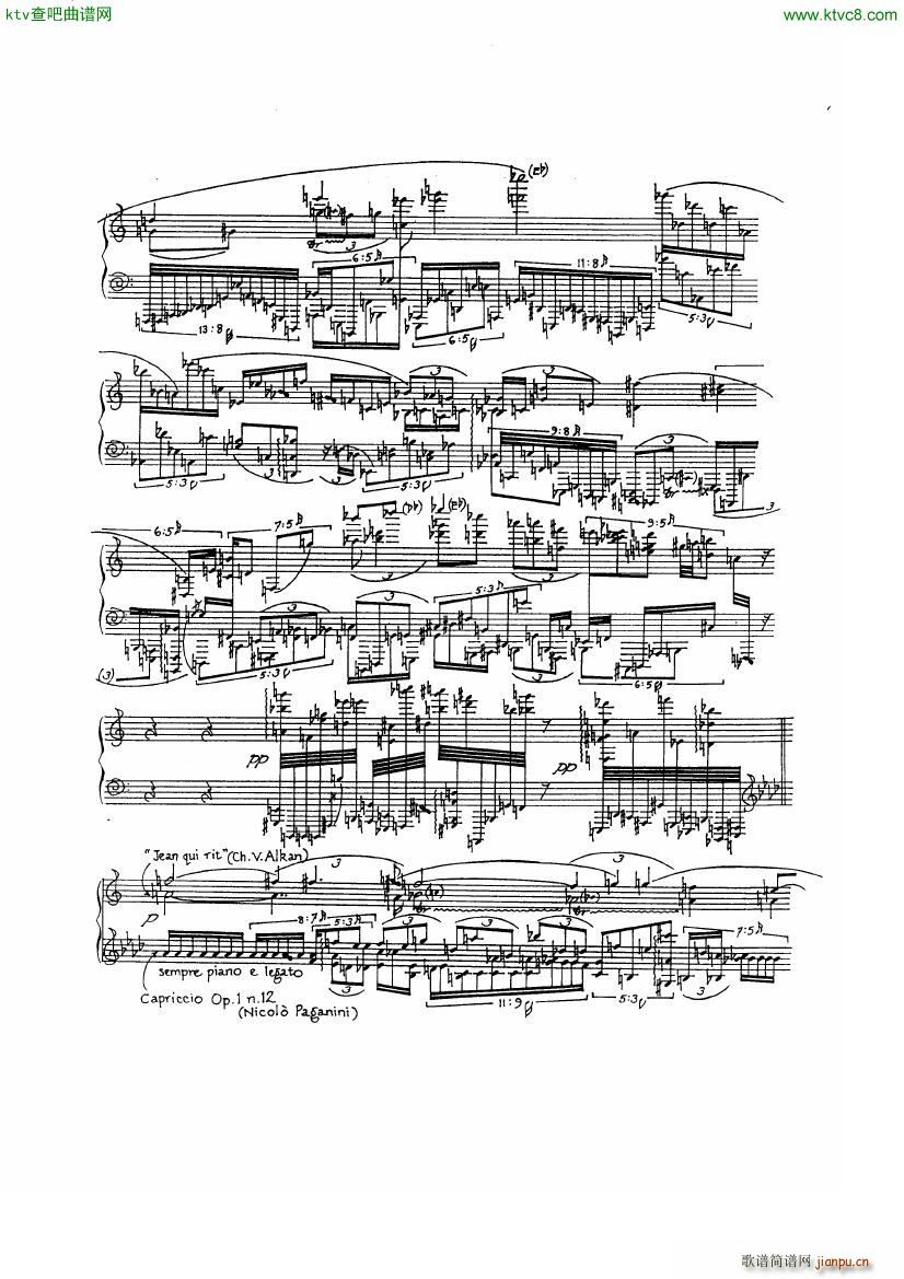 Finnissy Alkan paganini(����V)14