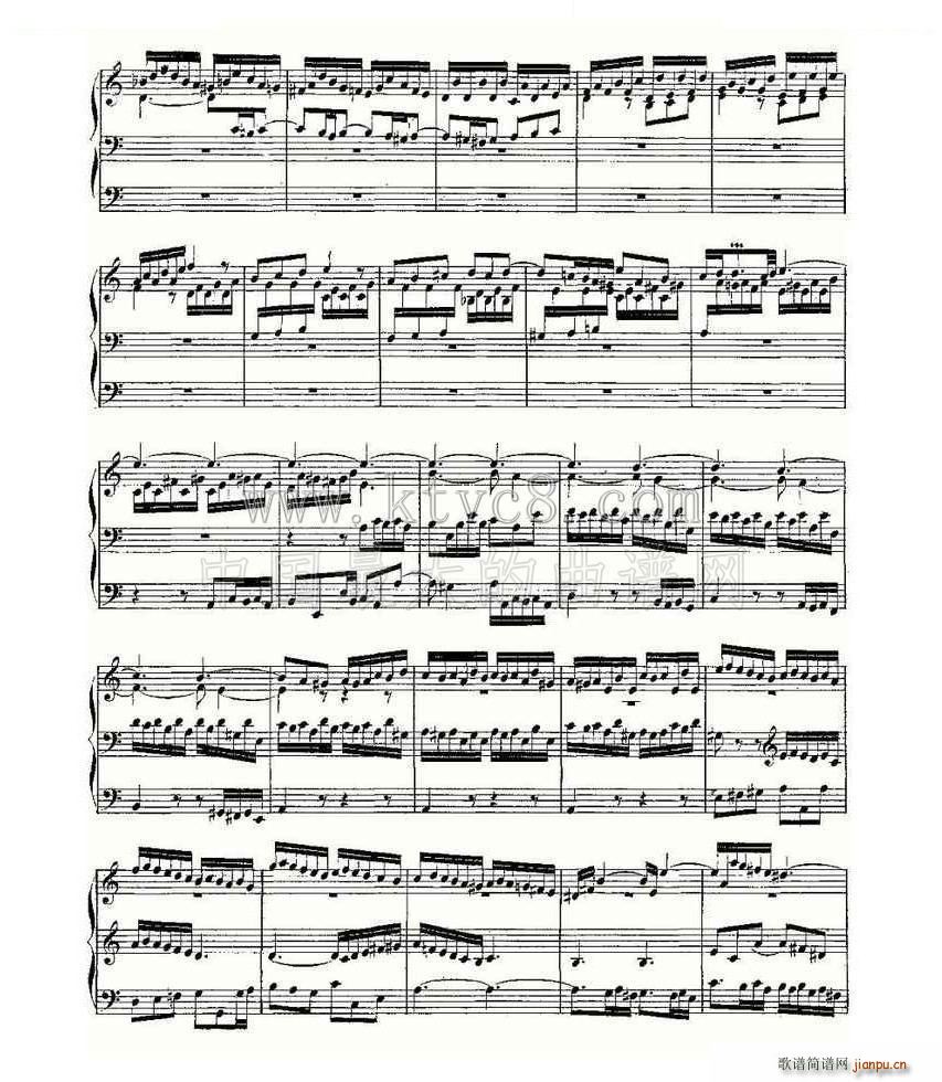 Prelude and Fugue in A Minor BWV 543 ���L(f��ng)���V(ʮ�ּ�����)8