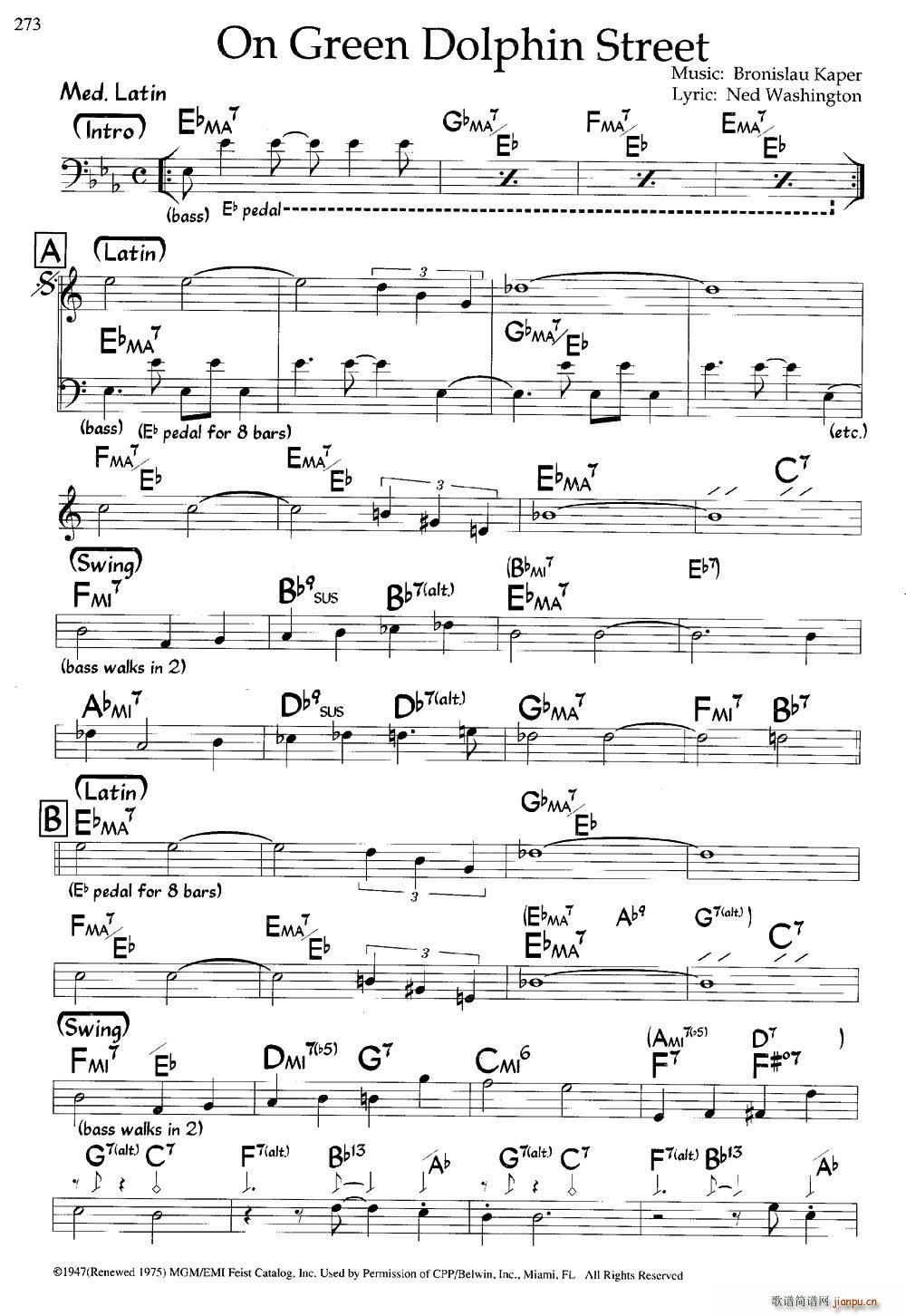 On Green Dolphin Street ��ʿ�����(����V)1