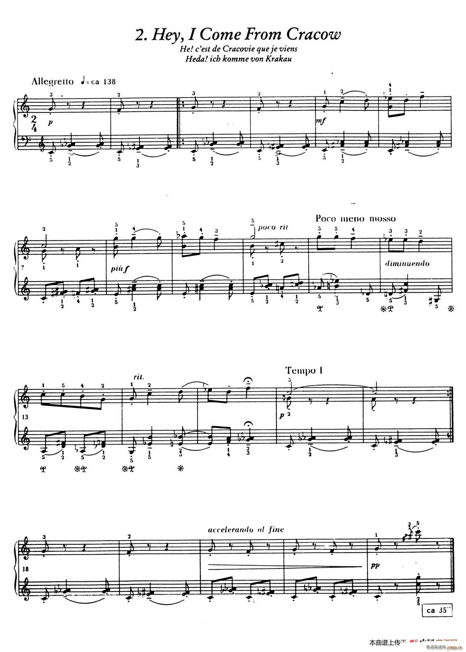 12 Folk Melodies ʮ�������g���{ 2(����V)1