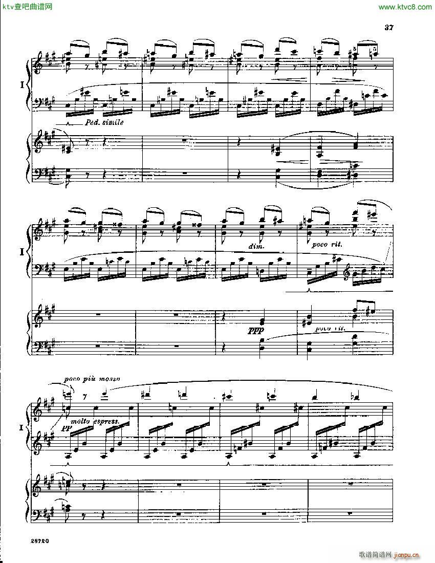 Franck Les Djinns 2 Piano Reduction(����V)25