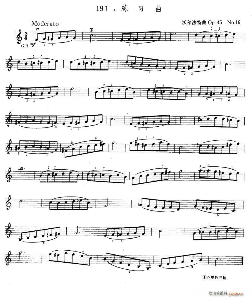 �֠�����Op45 No16 ������(ʮ�ּ�����)1