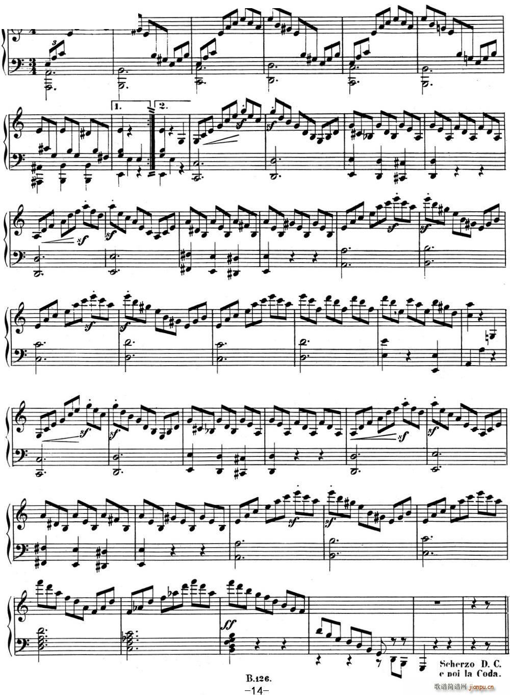 ؐ���������Q��03 C���{ Op 2 No 3 C major(����V)14