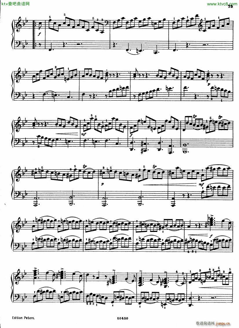 Bach JC op 17 no 6 Sonata(����V)6
