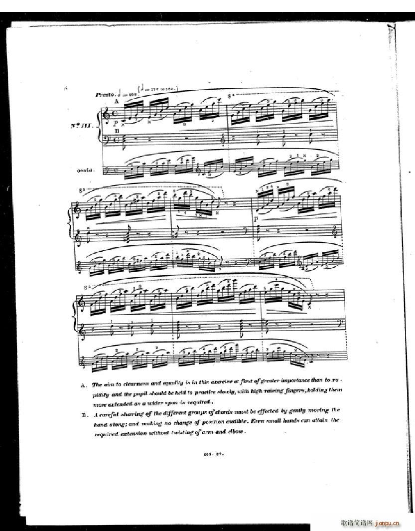 Czerny Etudes de la Velocite(����V)5