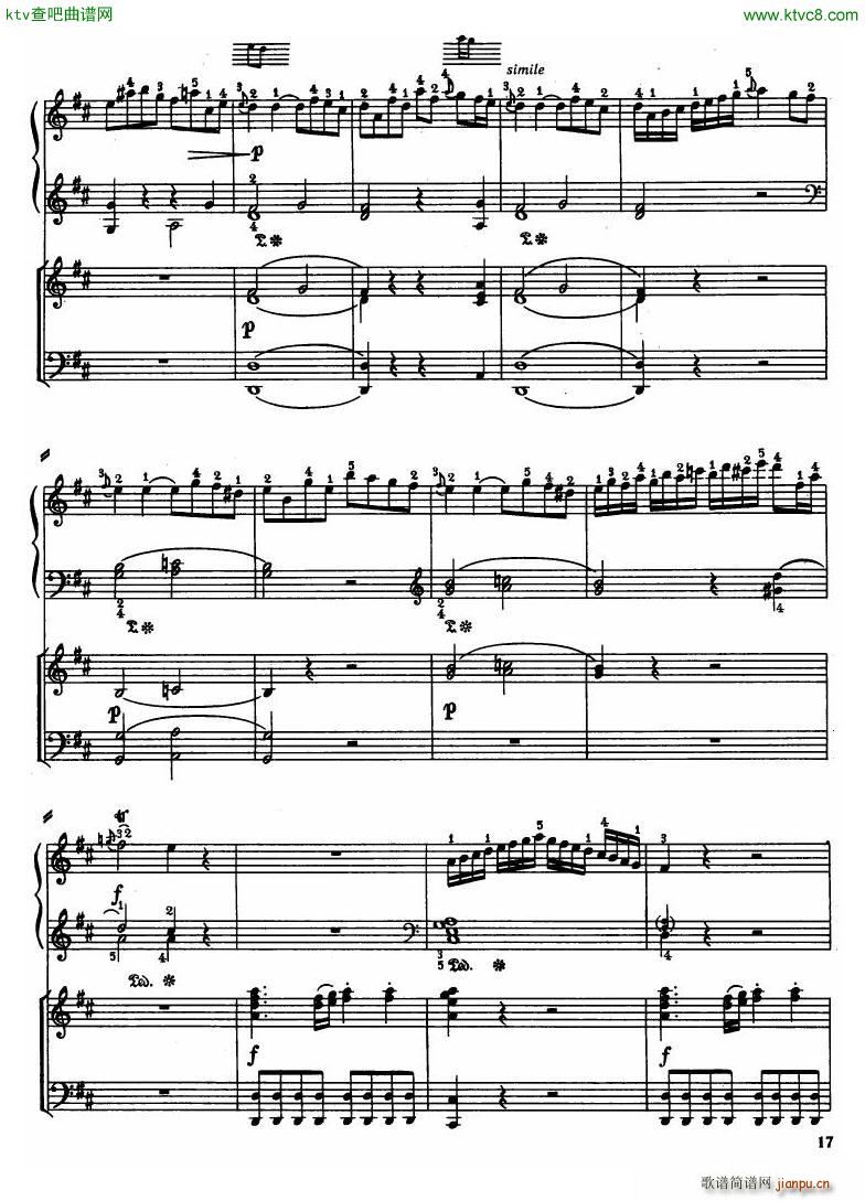 Haydn Piano Concerto in D Major 2pf(����V)15