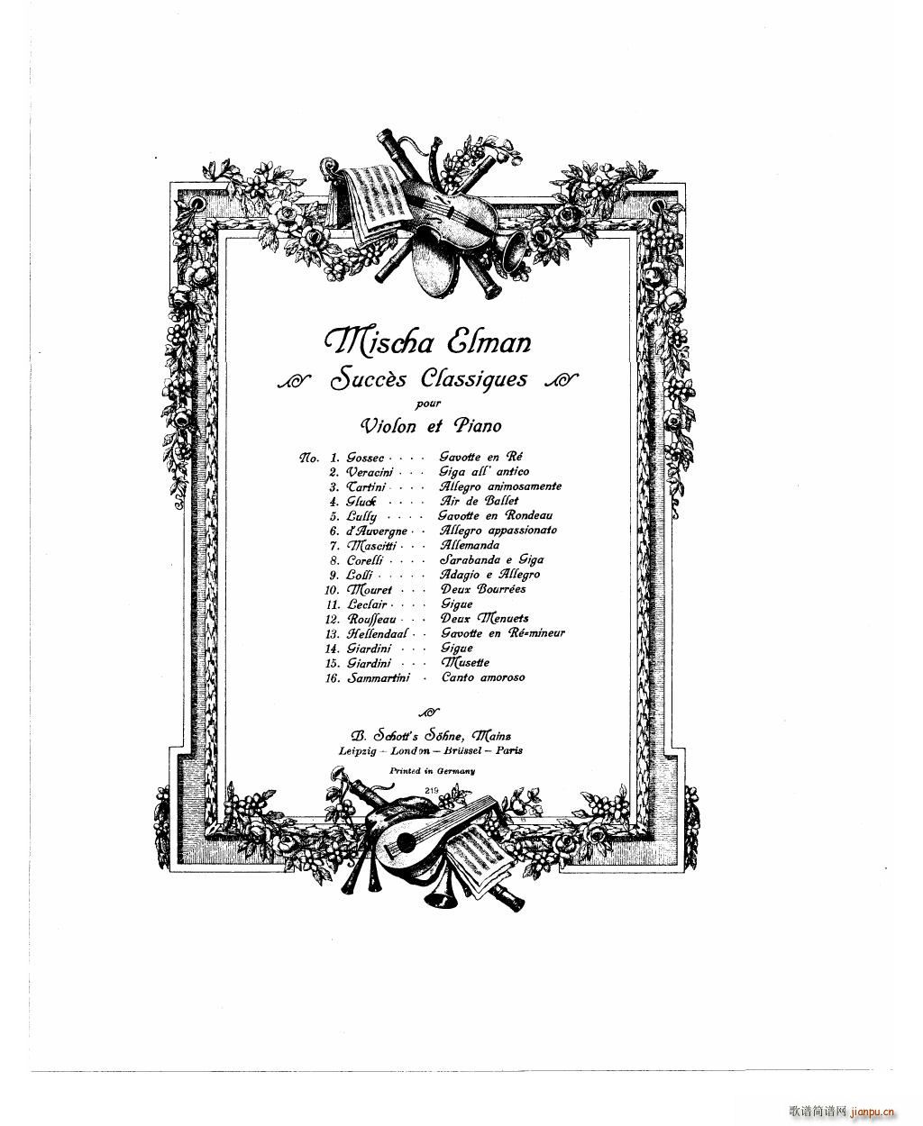 Bowen Humoresque for violin and piano(����V)22