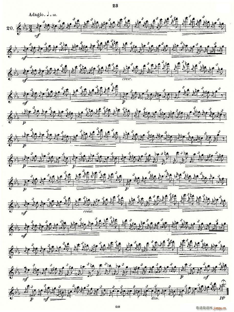 24 instructive Uebungen.Op.30(ʮ�ּ�����)12