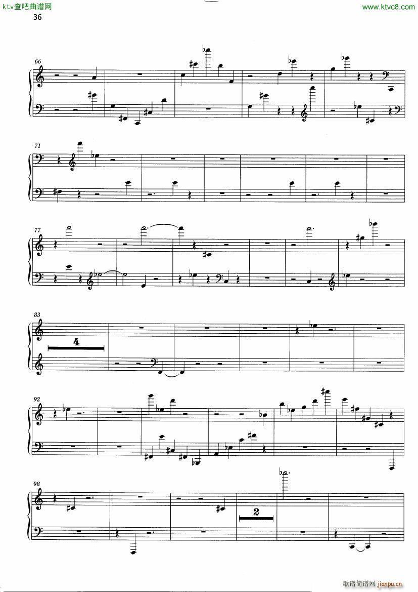 Feldman Nature Pieces for Piano(����V)3